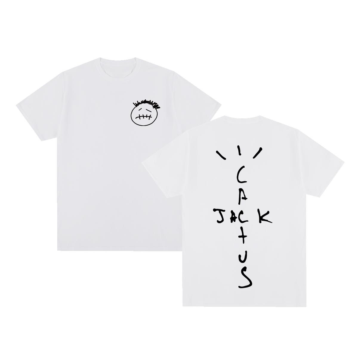

Jack cactus Vintage Tshirt Travis Hip Hop Y2k Clothing Birthday Gift Cotton Men T shirt New TEE TSHIRT Womens tops S