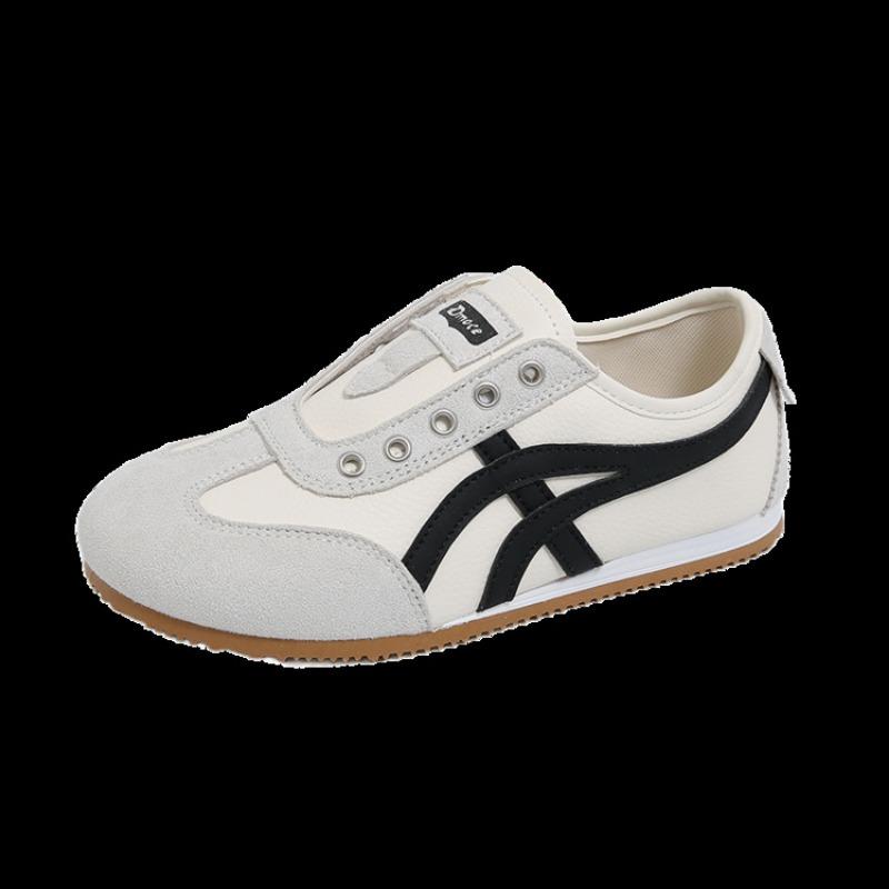 INS tide flat bottom children's autumn new lightweight little white shoes women's lace-up sports shoes
