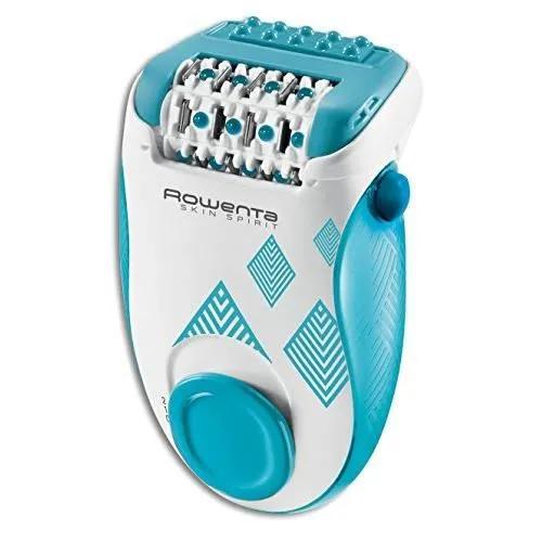 Rowenta EP2910 Skin Spirit Epilator 24 Tweezers Blue