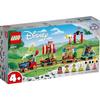 LEGO Disney Disneys Happy Train Toy Gift Birthday Block Educational Christmas Boys Girls Children 4 Years Old 5 6 Pretend Play Playhouse Goods 43212