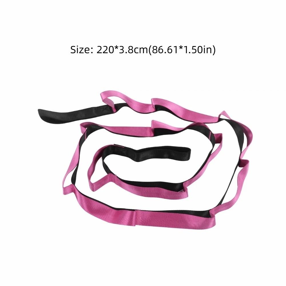 Non-elastic Stretch Band Nylon material Resistance Belt Auxiliary tool Training Belt Non-elastic фиолетовый