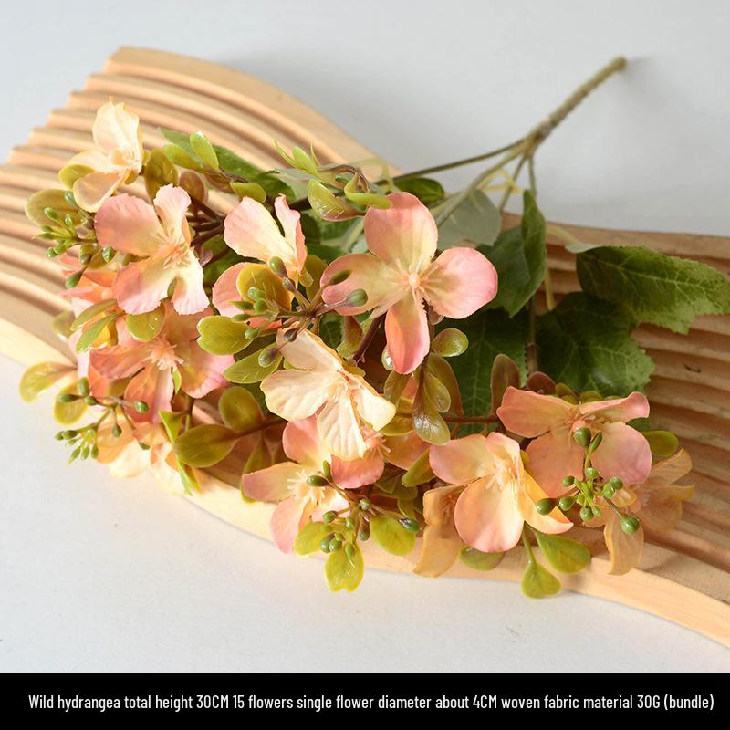 Orange-Themed Wedding Aisle Simulation Flower Arrangement - Artificial Home Decor Row Flowers