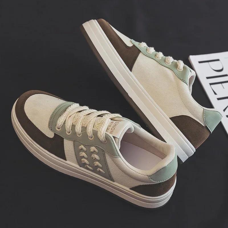 Модная мужская обувь 2024 весна новая спортивная обувь мужская модная универсальная — фото 5