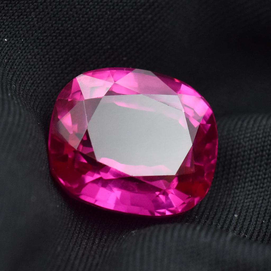 Natural Pink Sapphire Loose Gemstone 22.05 Ct Cushion Cut September Birthstone for Gem Collections