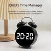 Extra Large Sound Digital Display Clock Night Light Smart Alarm Clock  Student Special