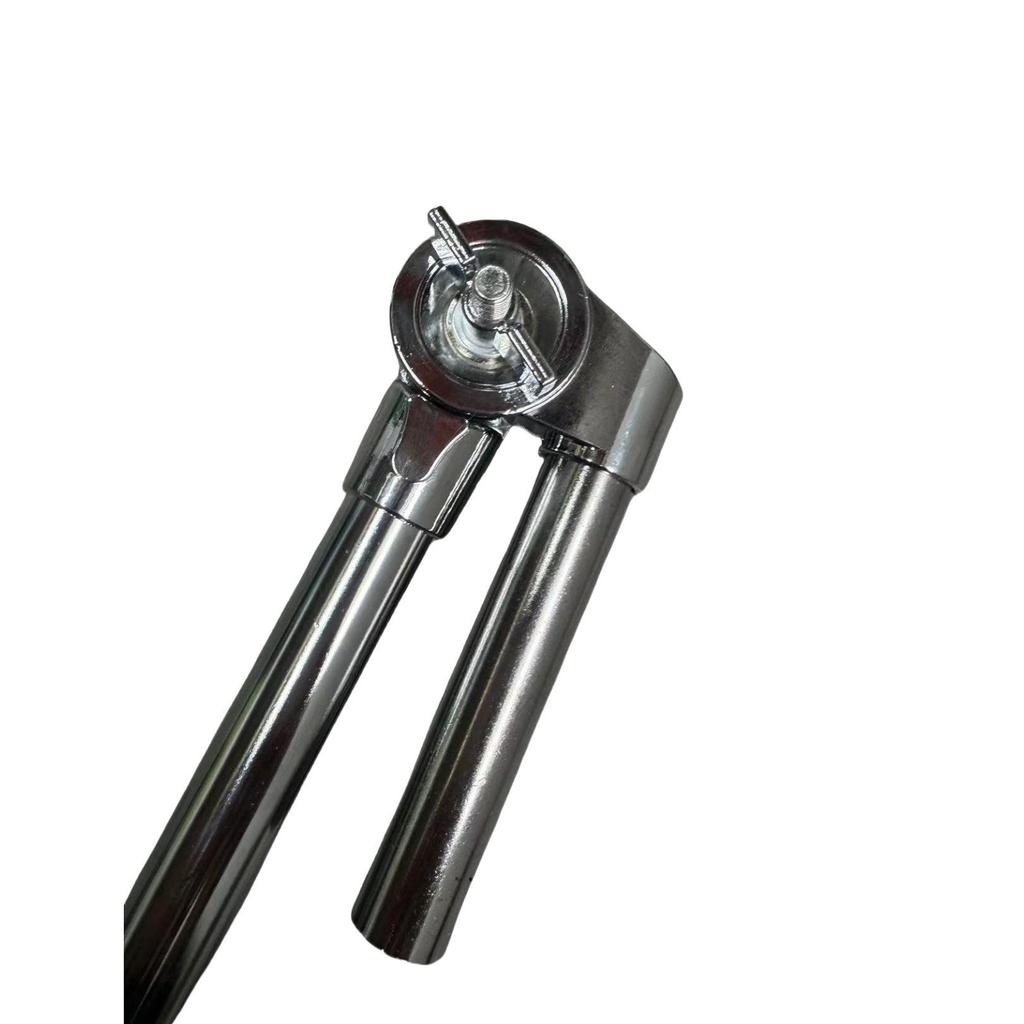 Tom-Tom Drum Set with Percussion Rack, Water Pipe Design, Cymbal Stand, and Single Arm Clamp