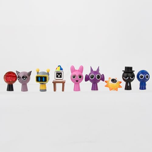 Set of 48 Super Mini Figures (Approx. 3.5cm Tall) Singing Monster Toy Accessories (For Children 5 and Up) Gifts (48 Sets) [Parallel Import]