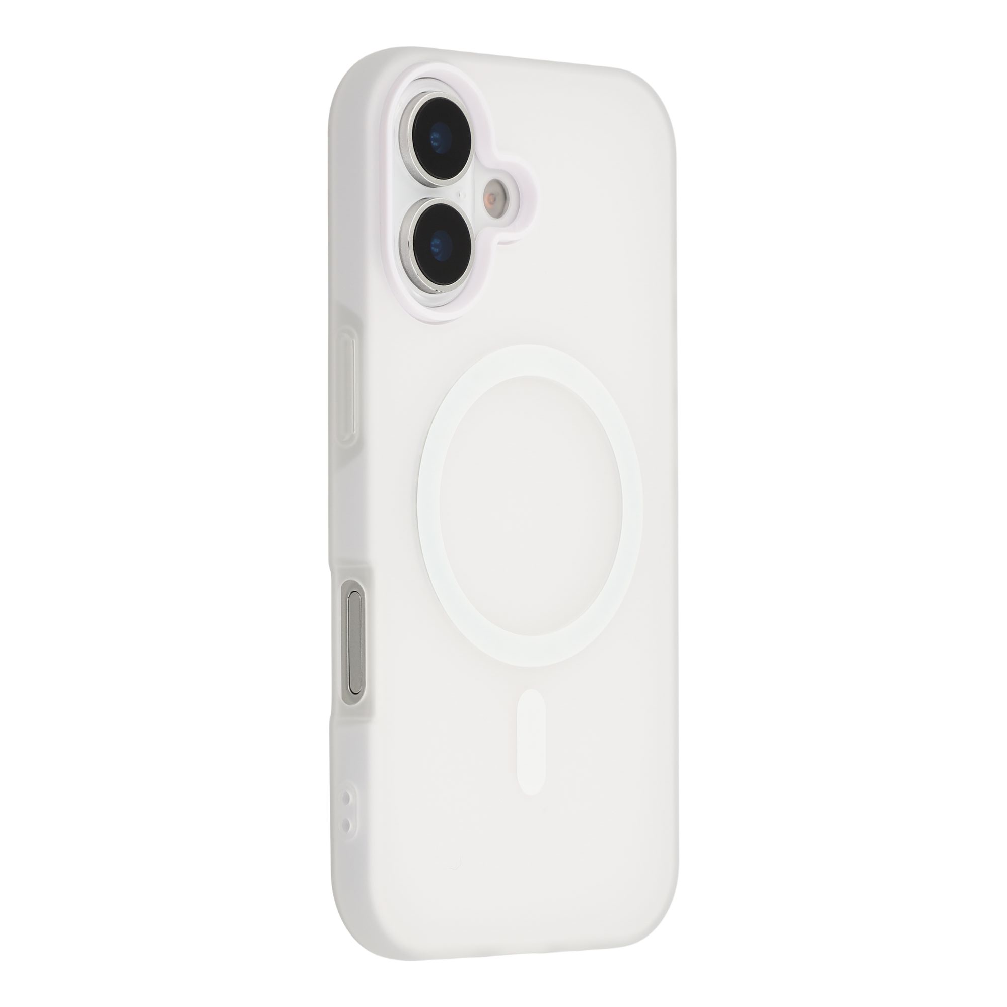 

For iPhone 17 Case Compatible with MagSafe PC + TPU Frosted Phone Cover