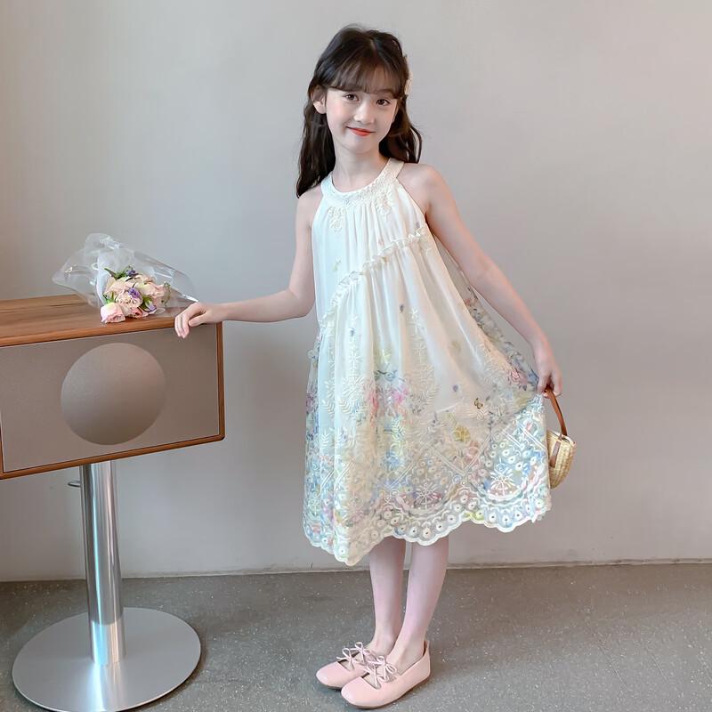 Girls' Summer Princess Beach Dress