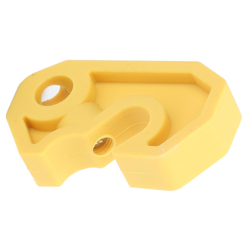 Simple Circuit Breaker Lock Insulated Isolated Air Switch Yellow PA for Industry Automotive Chemical