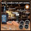 Kit Affumicatore per Cocktail con Cannuccia e 4 Tipi di Legno Aromatizzato per l'Invecchiamento di Whiskey e Bourbon