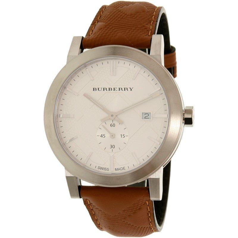 Burberry The City Silver Dial Brown