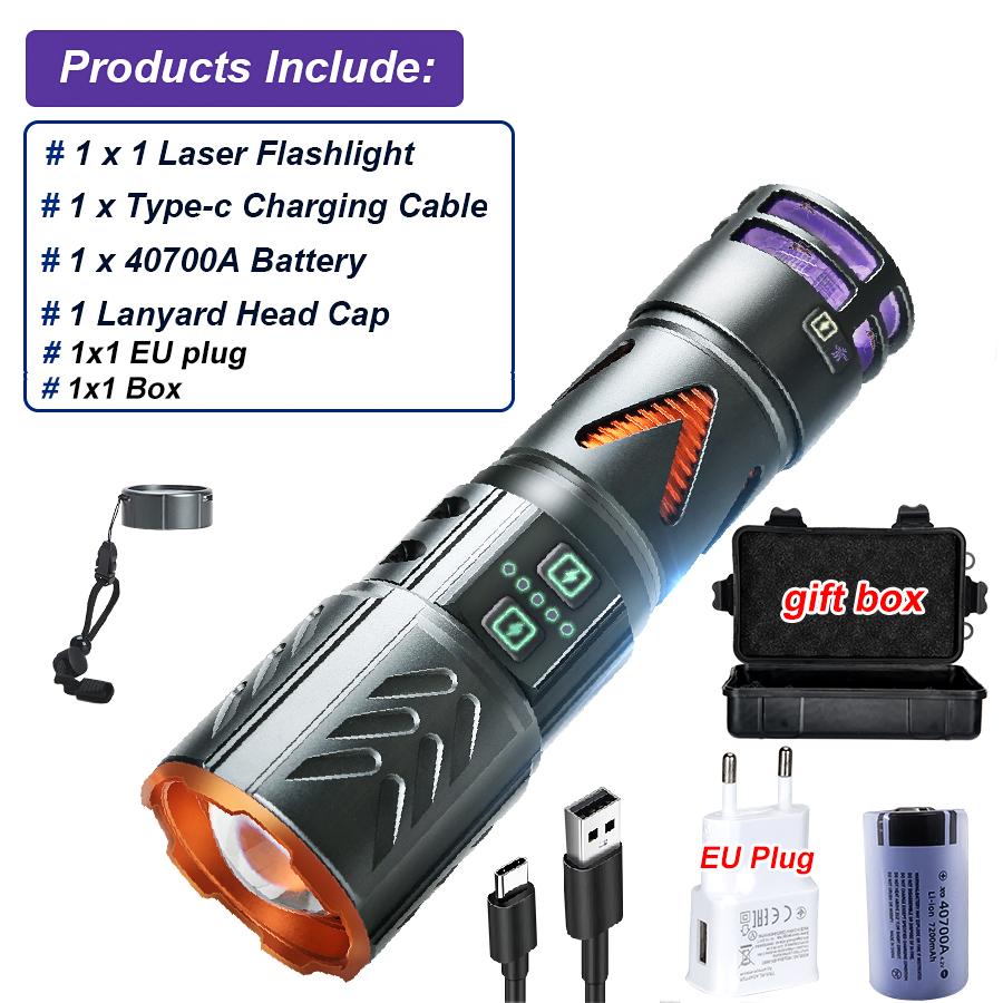 3-in-1 High Bright LED Flashlight USB Charge Zoom Tactical Torch With Mosquito Killer Tail Lamp Outdoor Camping Fishing Lantern