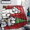 1 Pezzo Coperta in Flanella con Stampa Simon's Cat, Alta qualità Confortevole per Tutte le Stagioni, Decorazione per la Casa, Calore e Comfort, Perfetta per Regali di Natale