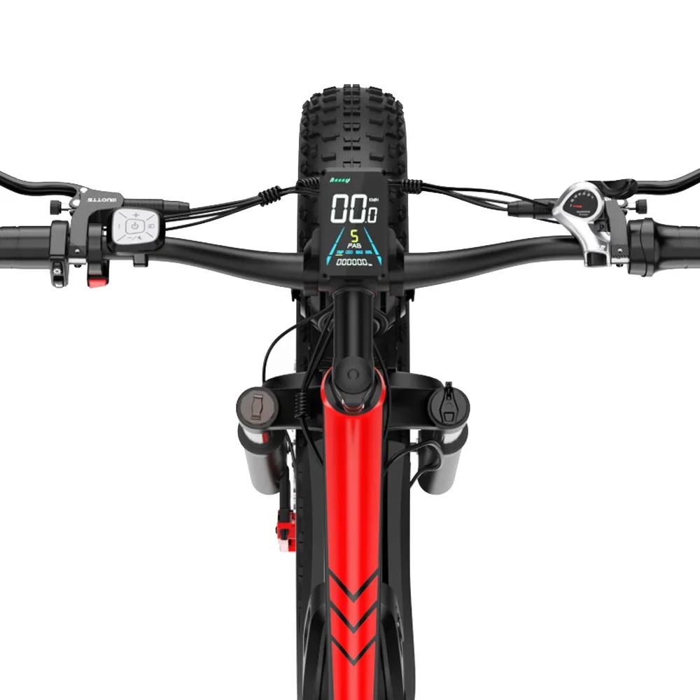 Ηλεκτρικό ποδήλατο DUOTTS S26 750W*2 Ισχυρό διπλό μοτέρ 48V LG 19,2AH 26 ιντσών Fat Tire Ebike Mountain Off-road Ebike