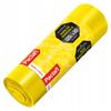 Yellow Plastic Recycling Trash Bags 120L 10pcs