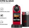 Capsule Coffee Machine Krups XN 7615 New CitiZ & Milk Cherry Red