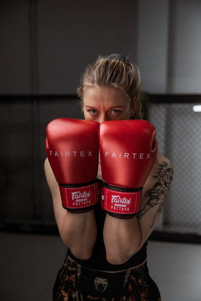 Fairtex Boxhandschuhe BGV22 Metallic Rot 16oz