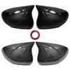 For Mercedes A-Class A180 2019-2025 Carbon Fiber Look Side Mirror Cover ABS Carbon Fiber Look Car Exterior Accessories