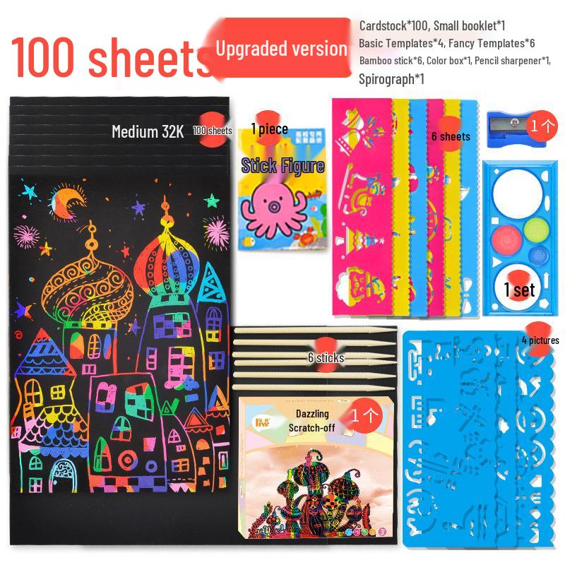 Kindergarten Art Supplies: Handmade Projects for Middle and Big Class Decorations.