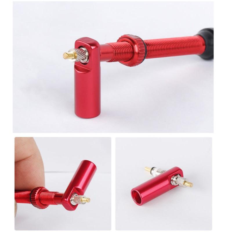 La couleur noire Adaptateur de valve Presta à Shrader Pour Vélo de