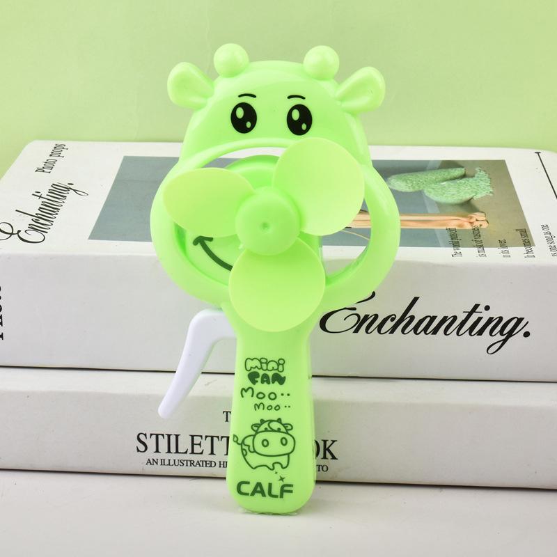 Cartoon Fächer Handdruckfächer Kinderspielzeug Niedlicher Dinosaurier Mini Student Tragbar Handheld Manuell Sommer Klassenzimmer Kleine Fächer