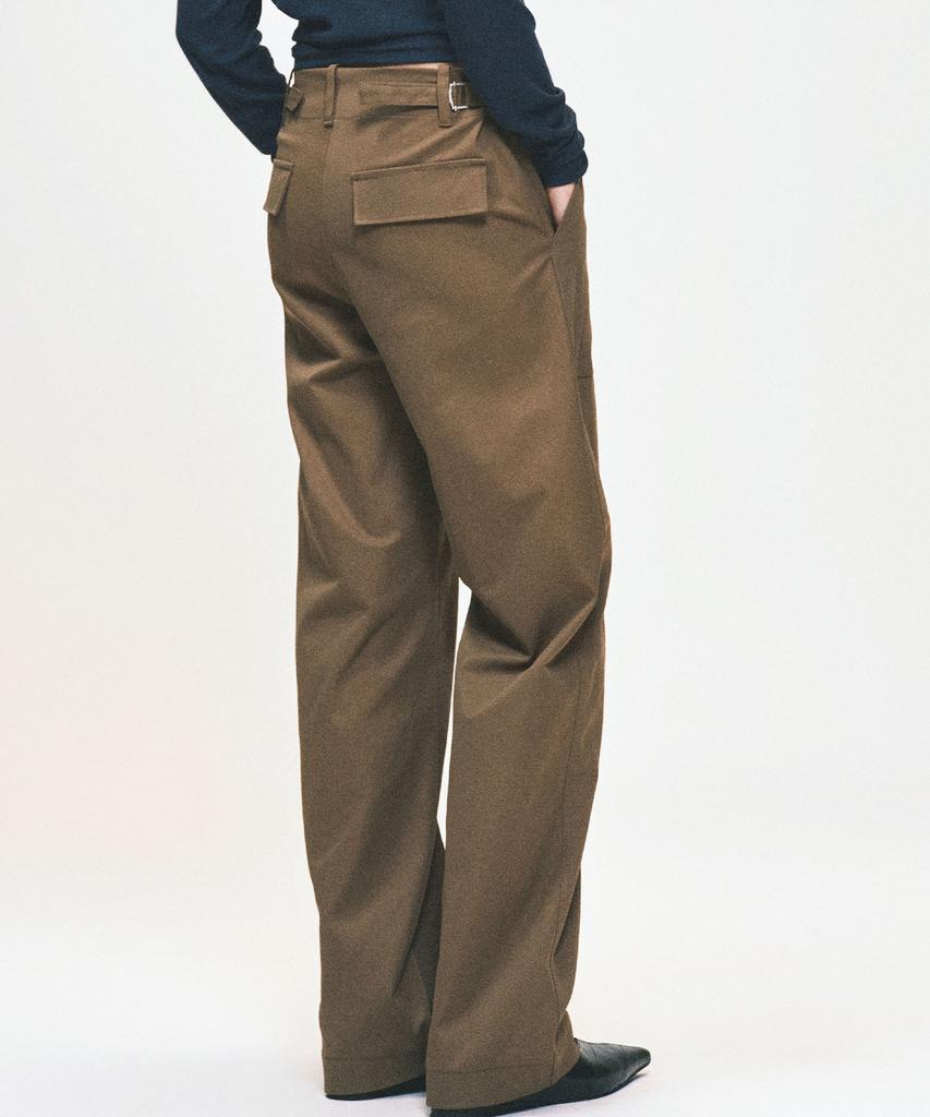 Yolokobi Matte Work Pants Nuts Brown
