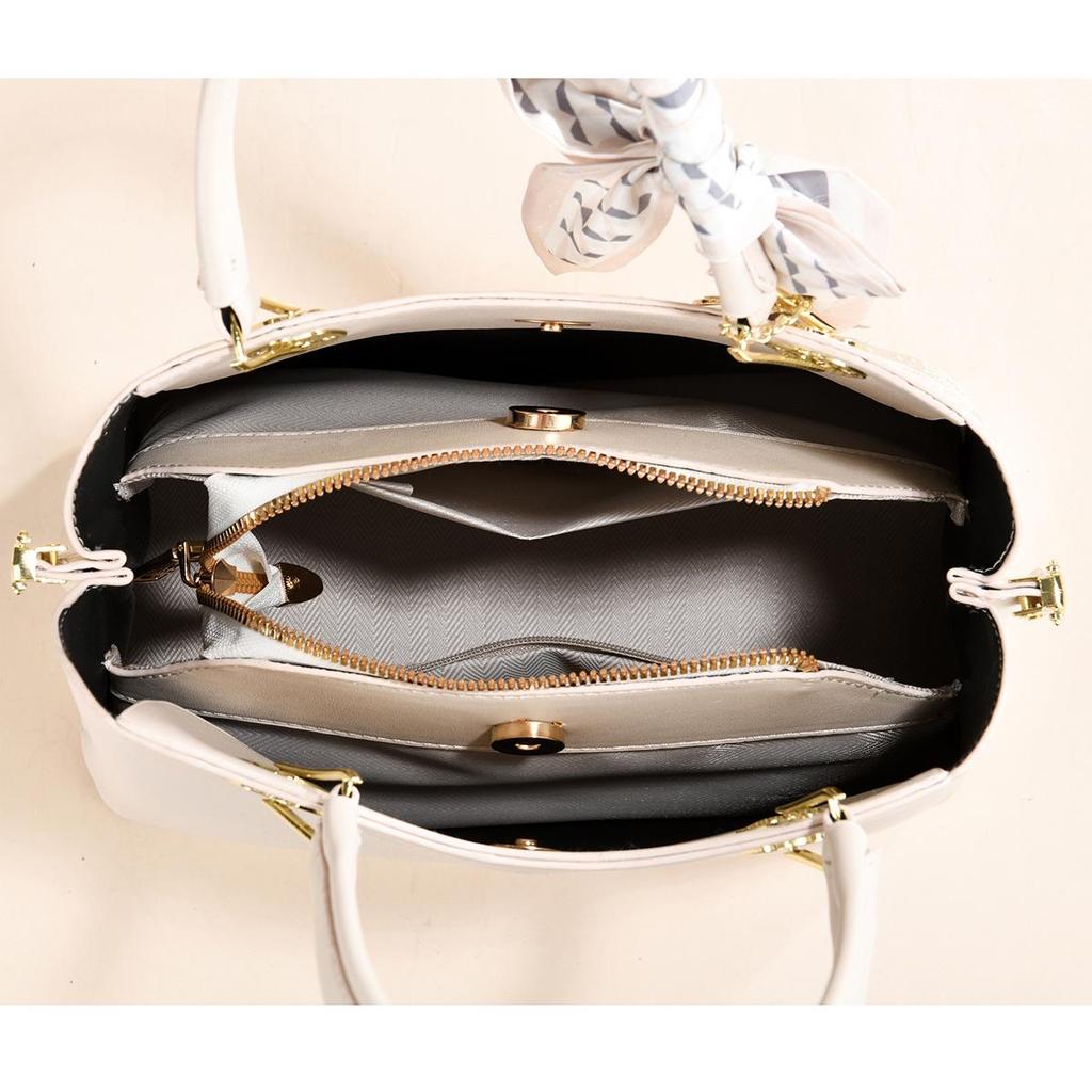 Chinese Style Women's Large Capacity Bucket Bag Crossbody Handbag 2026 Brocade Tote