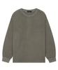 Burkeru 16-Count Single Loose Fit Dyed Long Sleeve Shirt Khaki