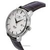 ZEPPELIN Atlantic Leather Strap Full Luminous Beige Dial Automatic 84605 Men's Watch