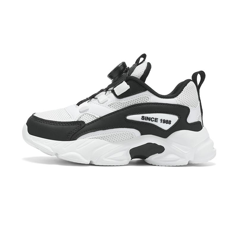 Children Chunky Sneaker Black White Boy Sports Shoes Girls Trainers Spring Lightweight School Tennis Casual Sneaker for Boy