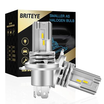 Briteye H4 LED Headlight for Cars, Dazzling, Compatible with Road Transport Vehicle Act, Integrated
