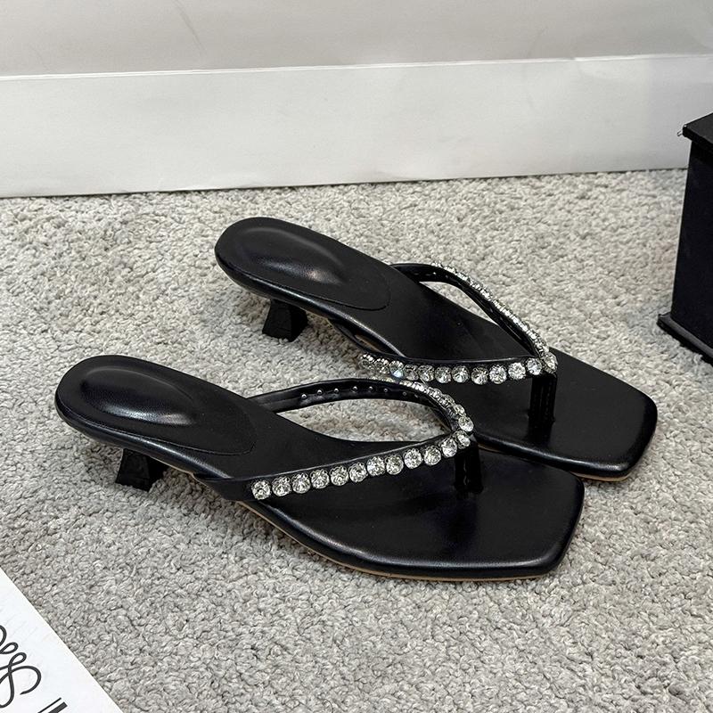 

Fashion New Style Luxury Women s Glitter Slides Slippers Women Summer Female Shoes Low Thin Heels Fashion Rubber Flip Flops Jelly Luxury 35