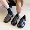 Fashion Mary Jane Shoes Lolita Shoes Japanese School Students Uniform Shoes Uwabaki JK Round Toe Buckle Trap Women Girls Cosplay Shoes