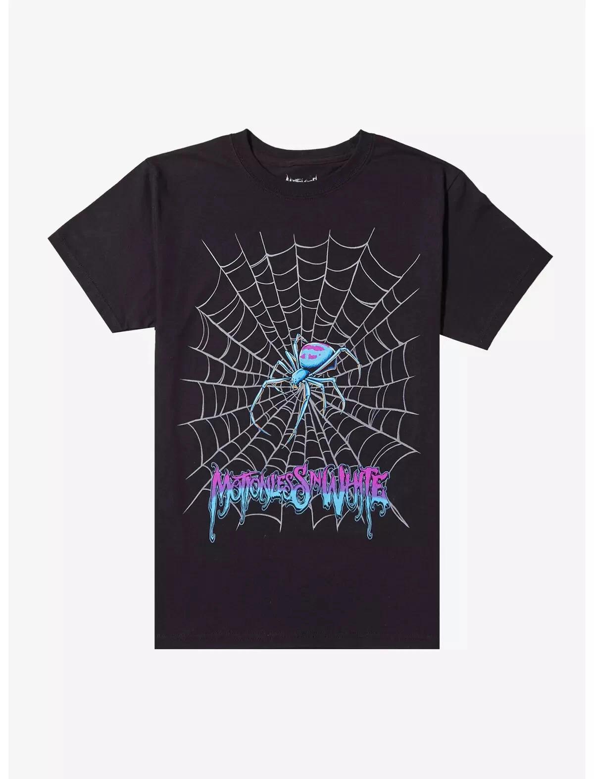 Unisex Adult Casual Graphic MOTIONLESS IN SPIDERWEB ISEX ADULT GRAP... XXXXL