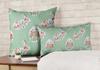 Vargottam Luxury, Printed Mint Green Cushion  Covers  Decorative Pillow  Covers  Square  Throw Pillowcase