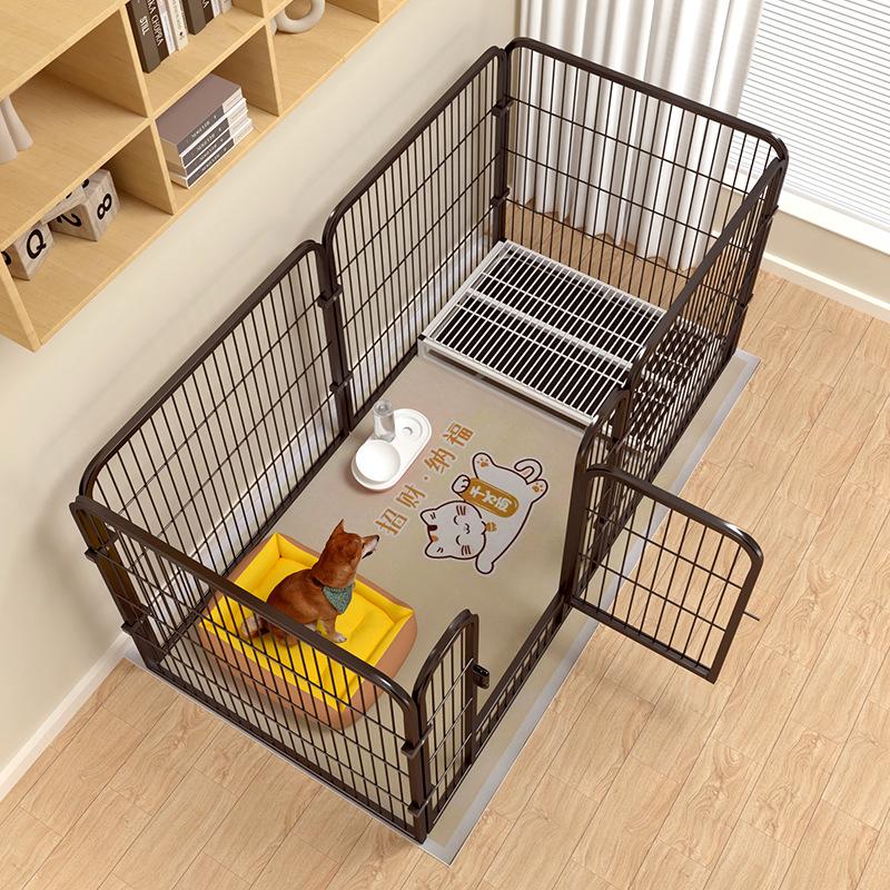 Indoor Pet Dog Fence and Kennel for Small to Medium Breeds