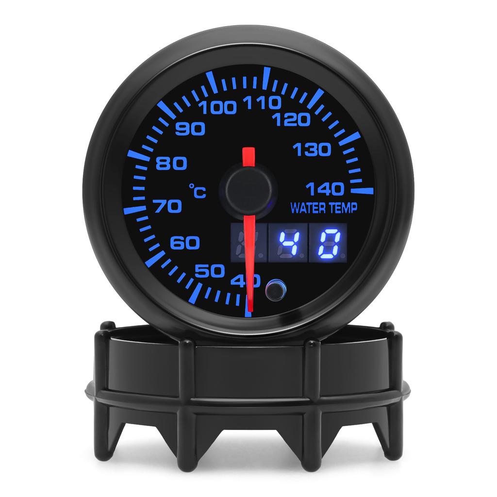12V 7 Colors LED 2" 52mm Boost/Water Temp/Oil temp/Oil pressure/Voltmeter/Air Fuel ratio/EGT/Tachometer RPM Vaccum For Cars