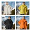 EASTERN CAMEL Herren 3-in-1 Outdoor Winddichte Warme Jacke