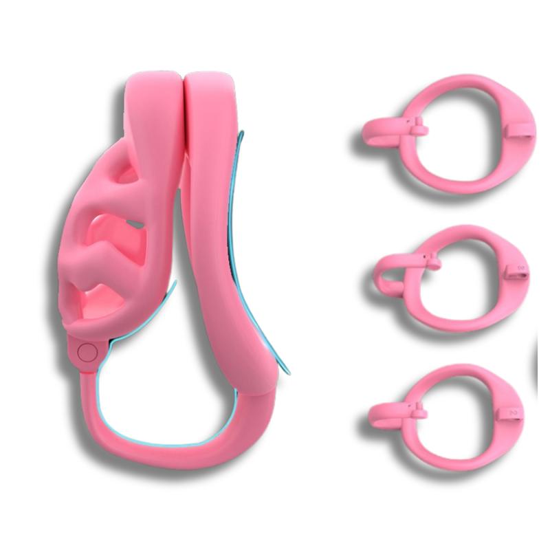 25 Styles Adjustable Breathable Men Chastity Cage 3 Rings Hook Lock Black Pink Lock Discreet Penis Toy for Intimate Control