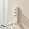 Portable Clothes Rack Hanger Organizer Strong Load-bearing Smooth Edge Foldable Design Space-Saving Closet Garment Hanger Hat Holder