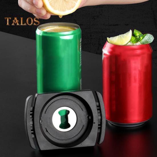 Flaskeåpner i rustfritt stål Multi-Purpose Kraftig bokslokkfjernerverktøy for brus Øl Vin Enkel å bære Kjøkken Gadget