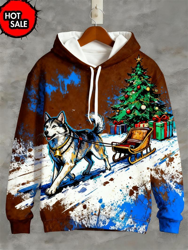 

Christmas Man Hoodie Fashion Gingerbread Man 3D Print Sweatshirts Pocket Design Funny Santa Claus Graphic New Hoodies Blouse Top 5XL