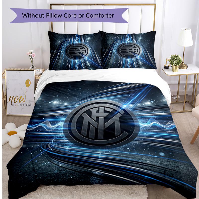 Borussia Dortmund Pattern Printed 3PCS Bedding Set Soft Skin-Friendly Washable Duvet Cover & Pillowcases Set All Season Bedroom