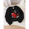 Kids Sweatshirt,Fashion Sweatshirt, Featuring a Racing Motorcycle Rider Design, Perfect for Autumn And Winter