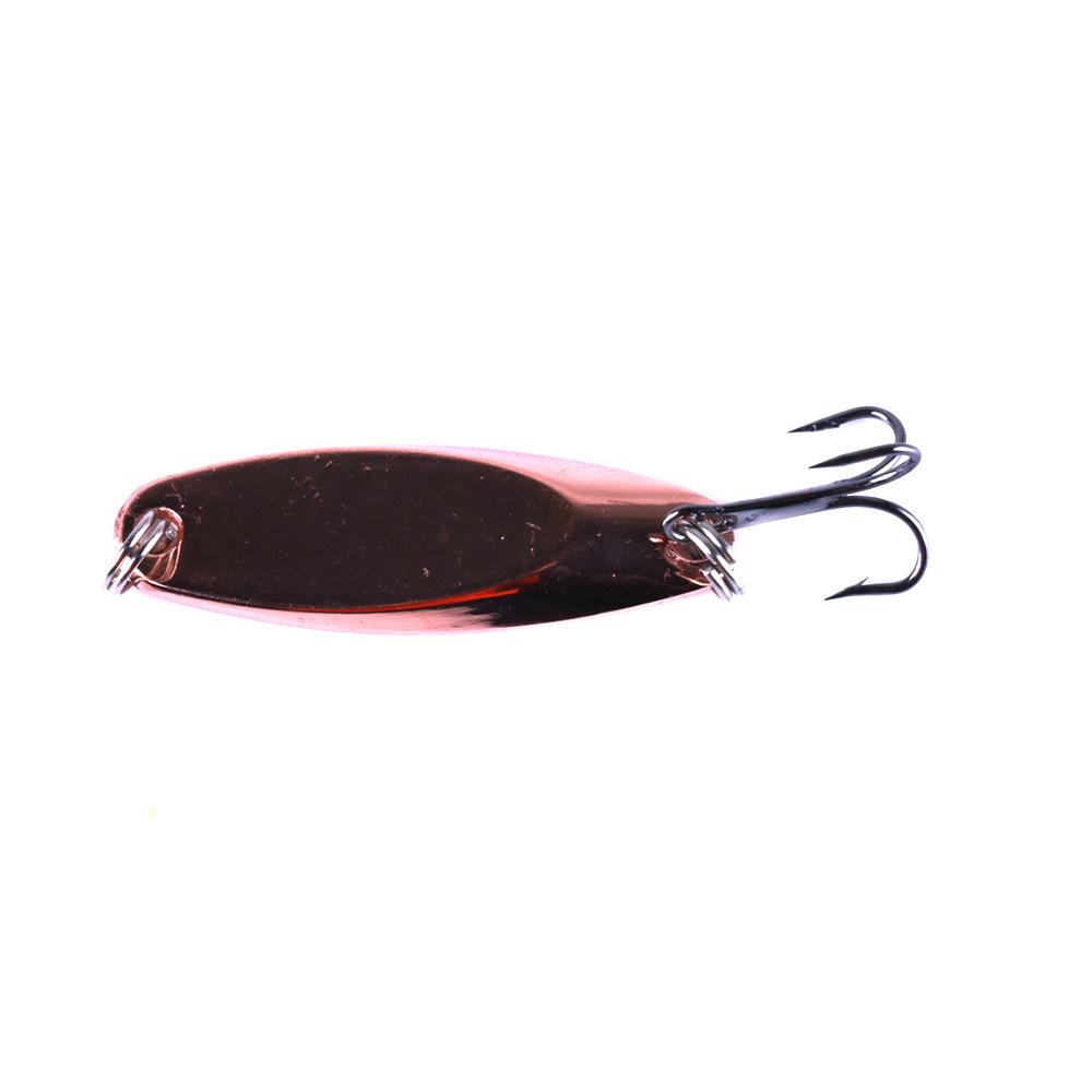 

4CM7GBevel Cut Sequin Lure6No. Hook Metal Fake Bait Bionic Lure for Bass and Perch, Suitable for Freshwater and Saltwater 4CM-7G-6