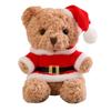 Dress Up Christmas Bear Plush Toy Soft Bear Stuffed Doll  Valentine's Birthday
