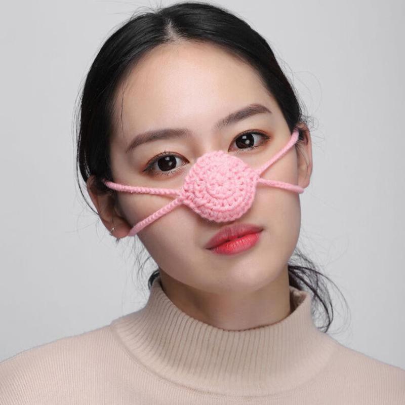 Copri Scalda Naso Calore Esterno Antigelo Protezione Nasale Scudo Scalda Naso Per Sci Divertente Festa Vestibilità Regolabile