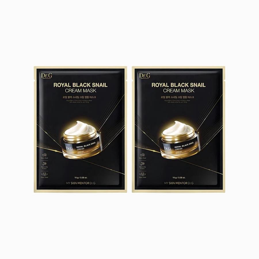 Dr.G Royal Black Snail Cream Mask, 5 Pieces