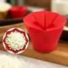 Foldable Silicone Popcorn Bowl Microwave Popcorn Maker High Temperature Resistant Kitchen Popcorn Bucket Safe DIY Popcorn Tool